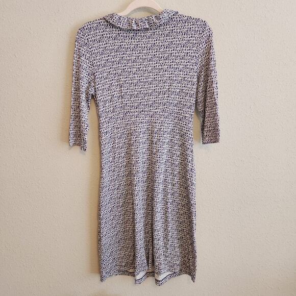 Lilly‎ Pulitzer Blaney Dress Ruffle Trim Navy Size XS - Picture 6 of 13